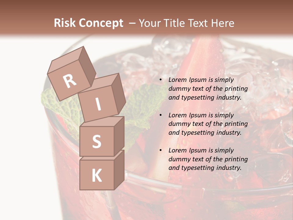 Black Shot Background PowerPoint Template