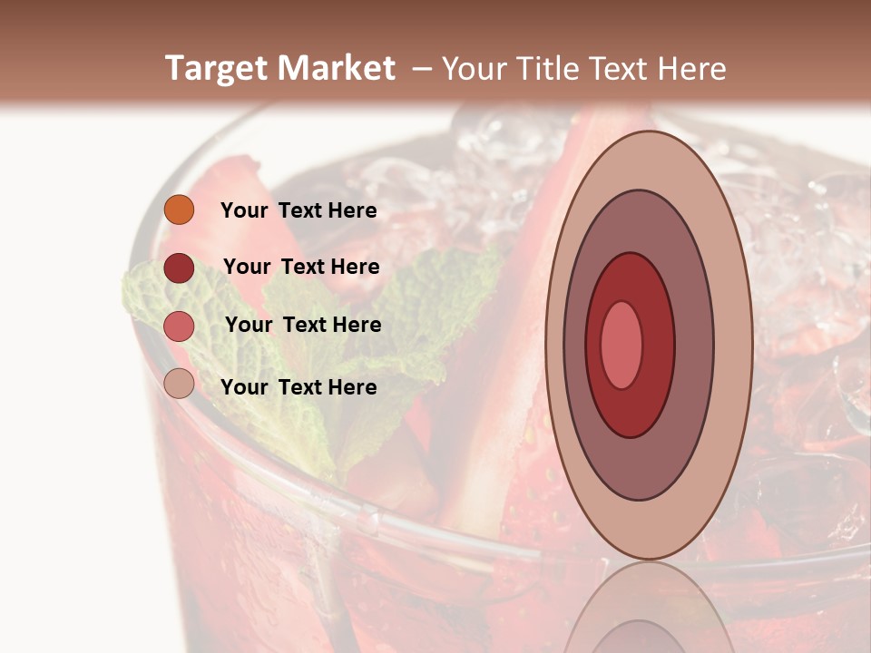 Black Shot Background PowerPoint Template