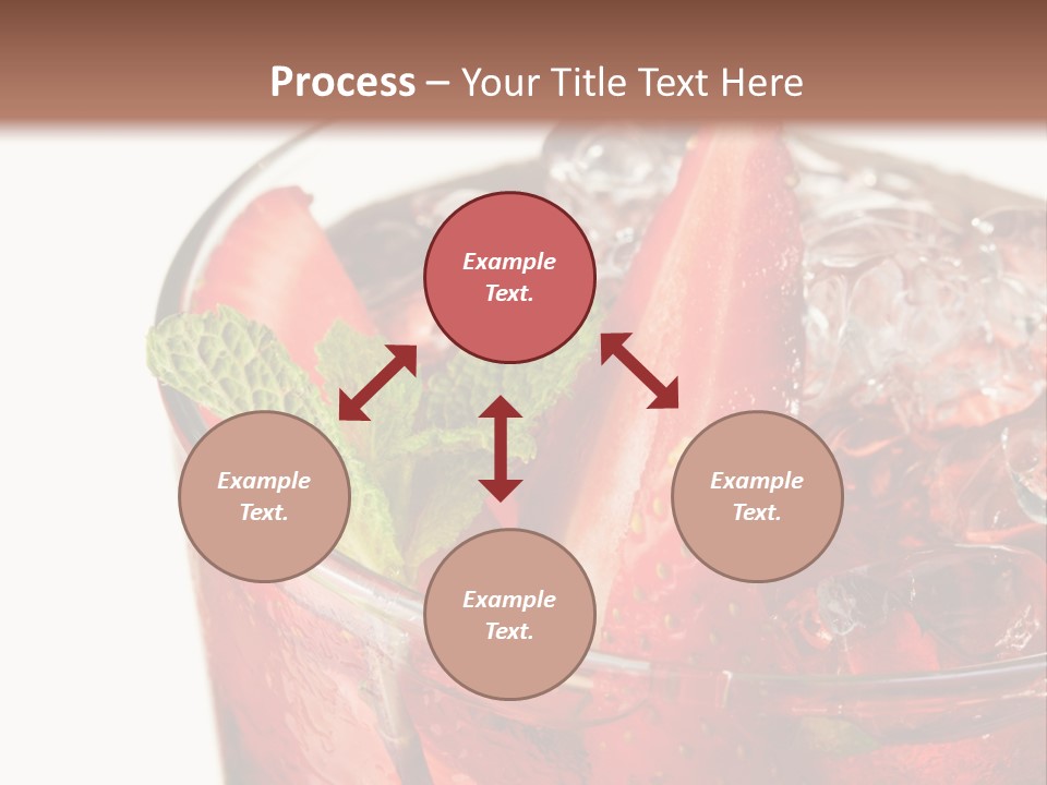 Black Shot Background PowerPoint Template