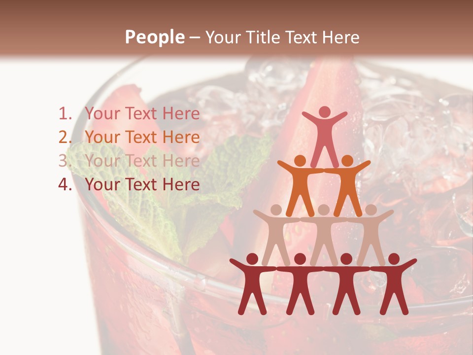 Black Shot Background PowerPoint Template