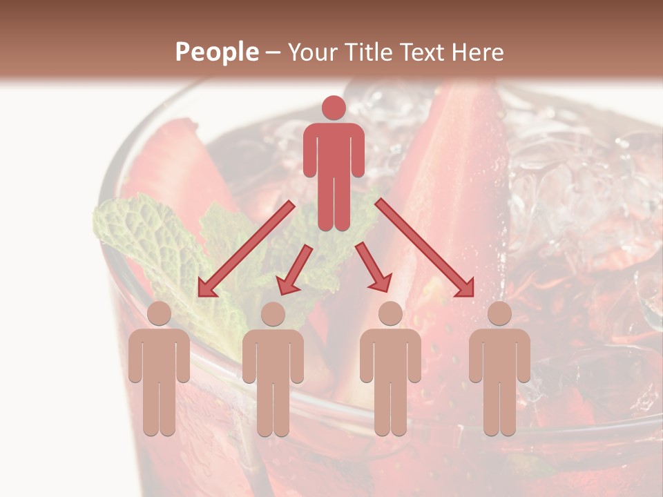 Black Shot Background PowerPoint Template