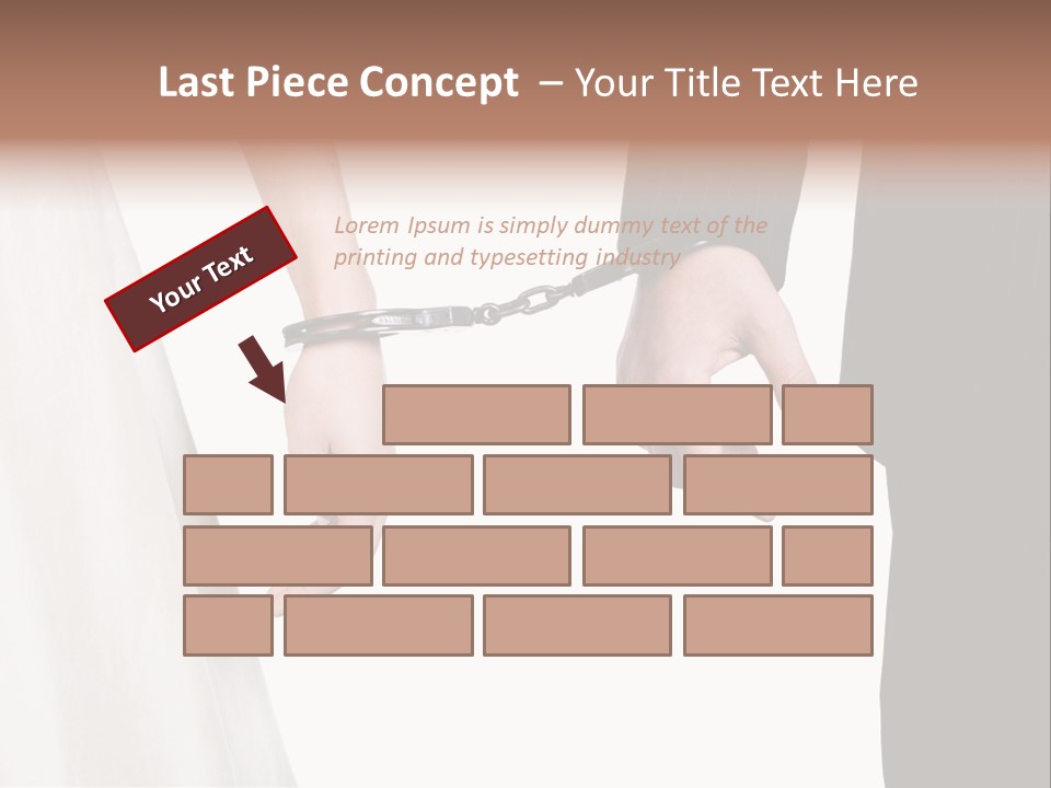 Black Shot Background PowerPoint Template