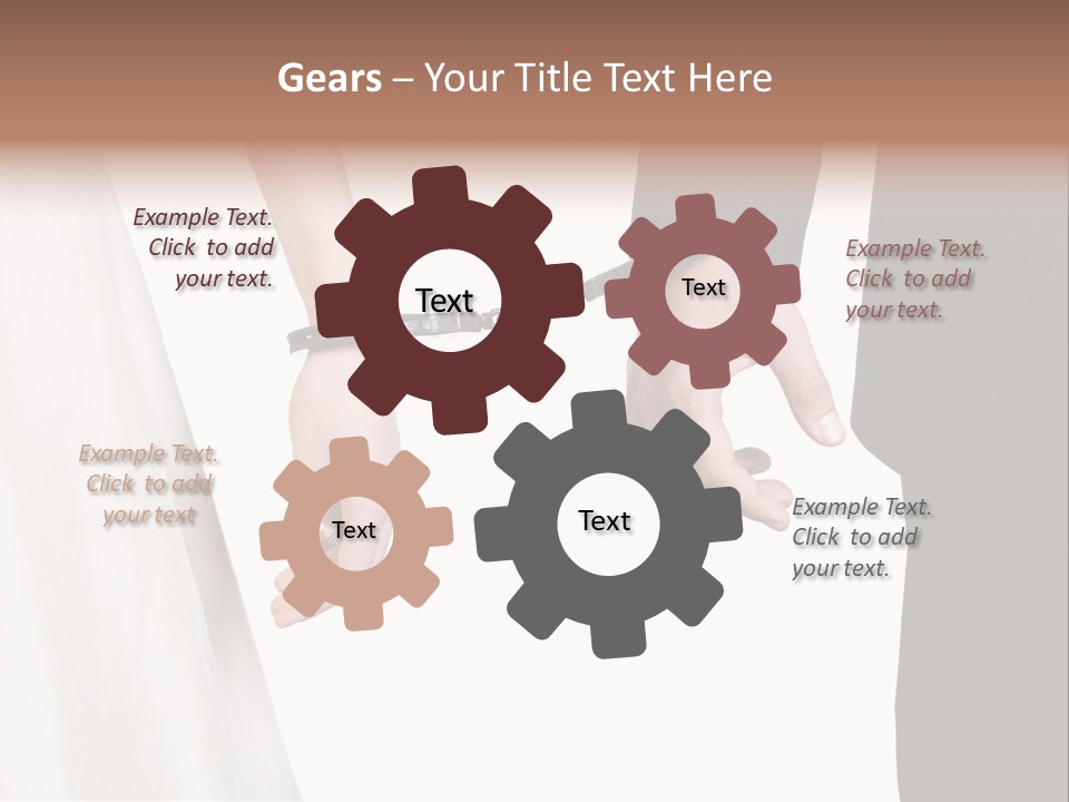 Black Shot Background PowerPoint Template