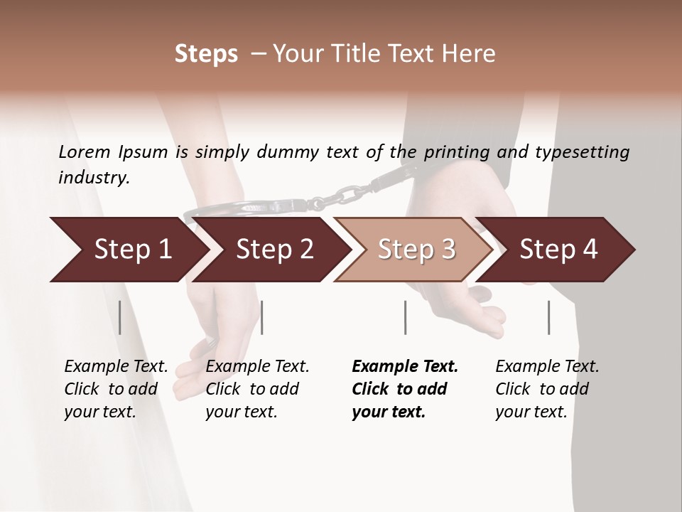 Black Shot Background PowerPoint Template