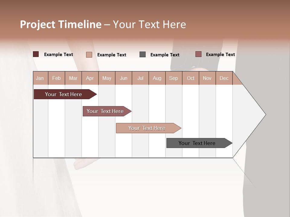Black Shot Background PowerPoint Template
