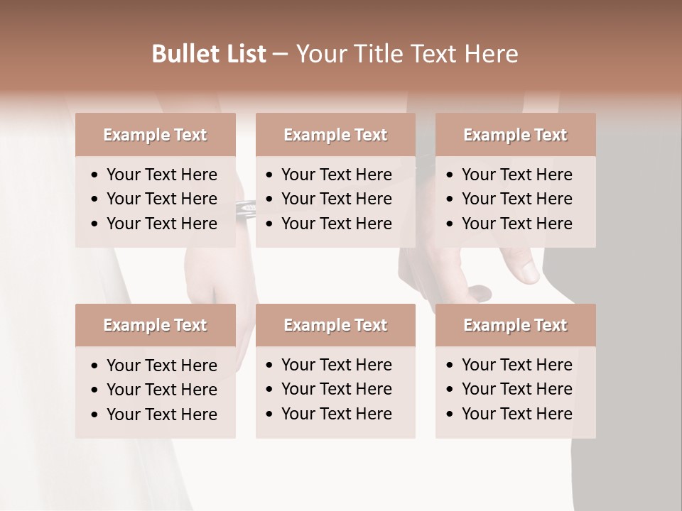 Black Shot Background PowerPoint Template