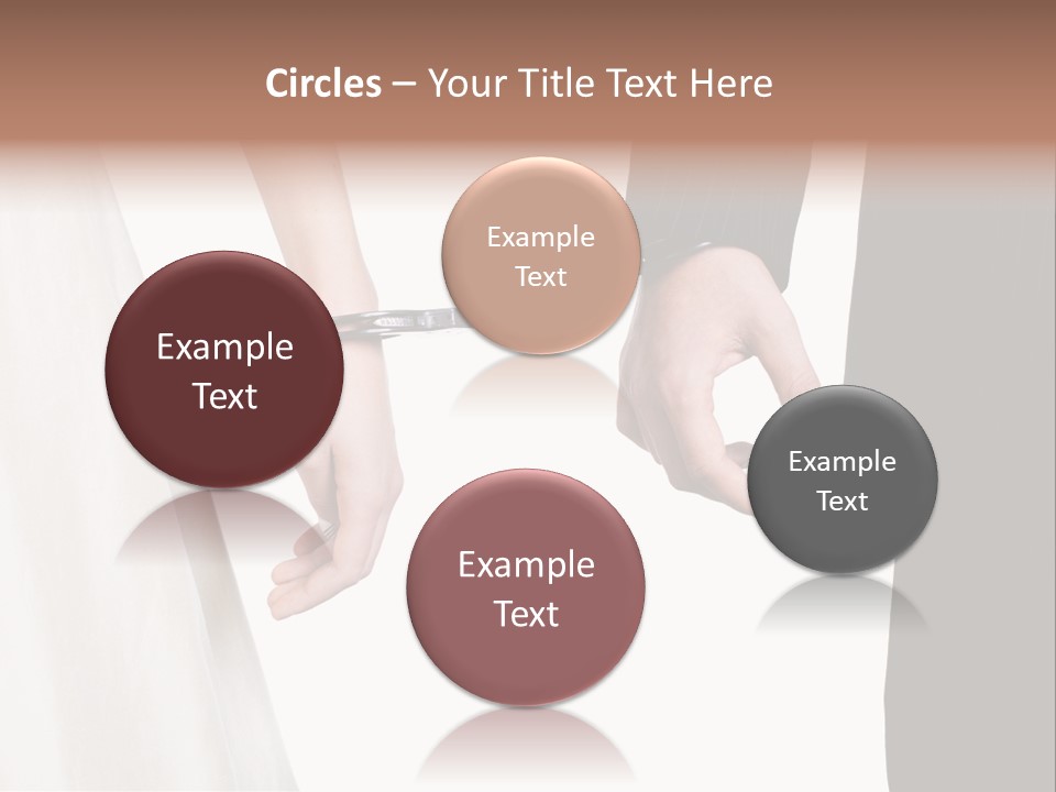 Black Shot Background PowerPoint Template