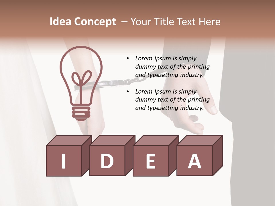 Black Shot Background PowerPoint Template