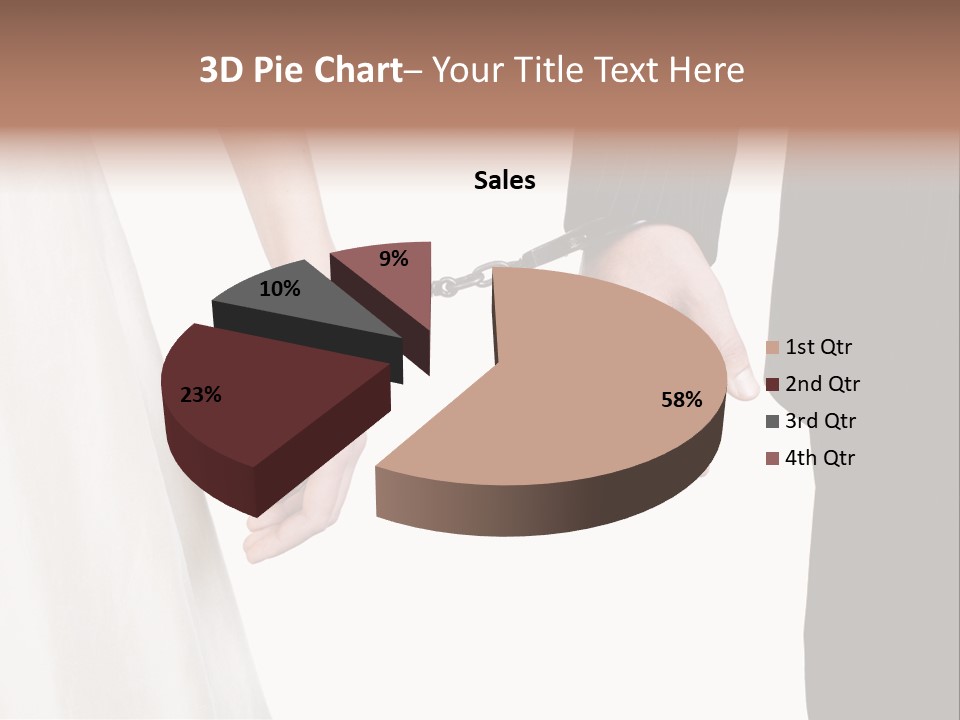 Black Shot Background PowerPoint Template