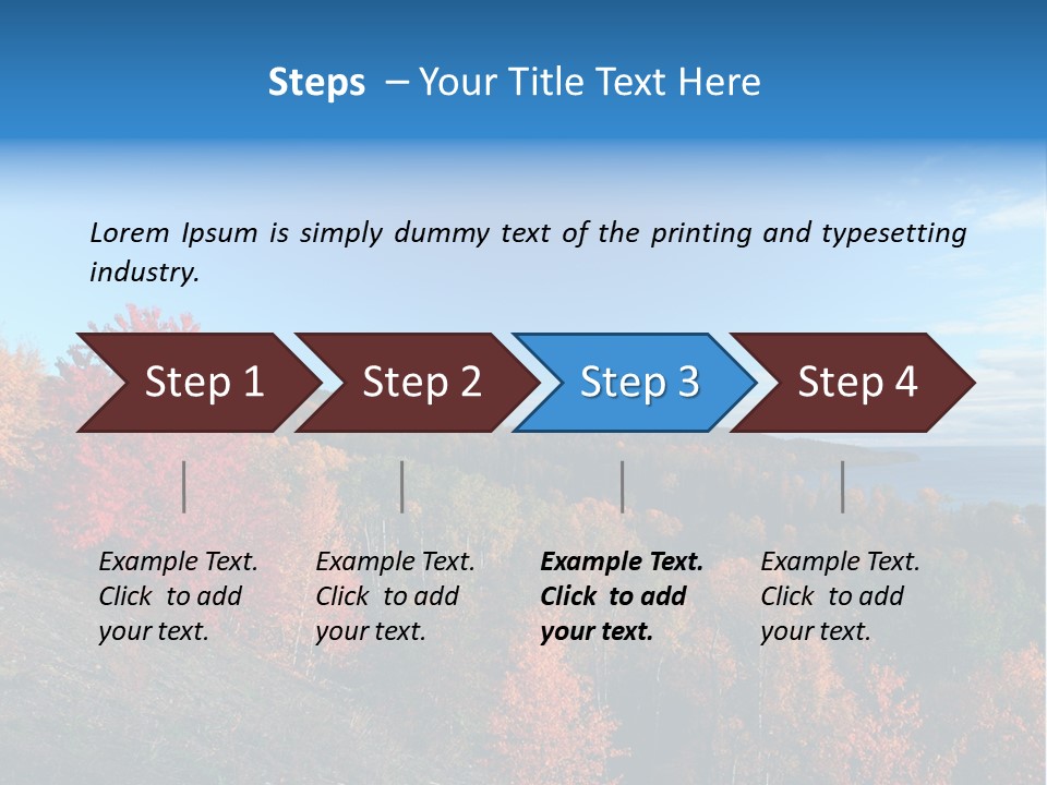 Outdoors Season Scenic PowerPoint Template