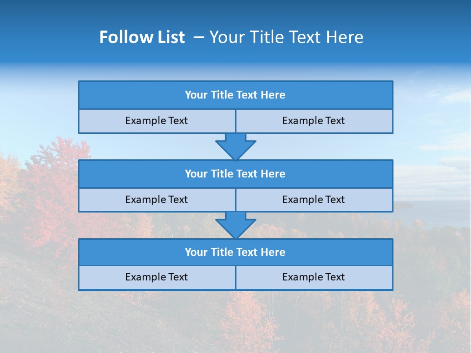 Outdoors Season Scenic PowerPoint Template