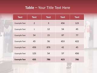 A Man Walking Down A Shopping Mall Holding A Shopping Bag PowerPoint Template