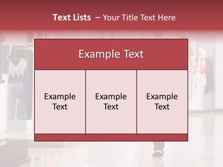 A Man Walking Down A Shopping Mall Holding A Shopping Bag PowerPoint Template