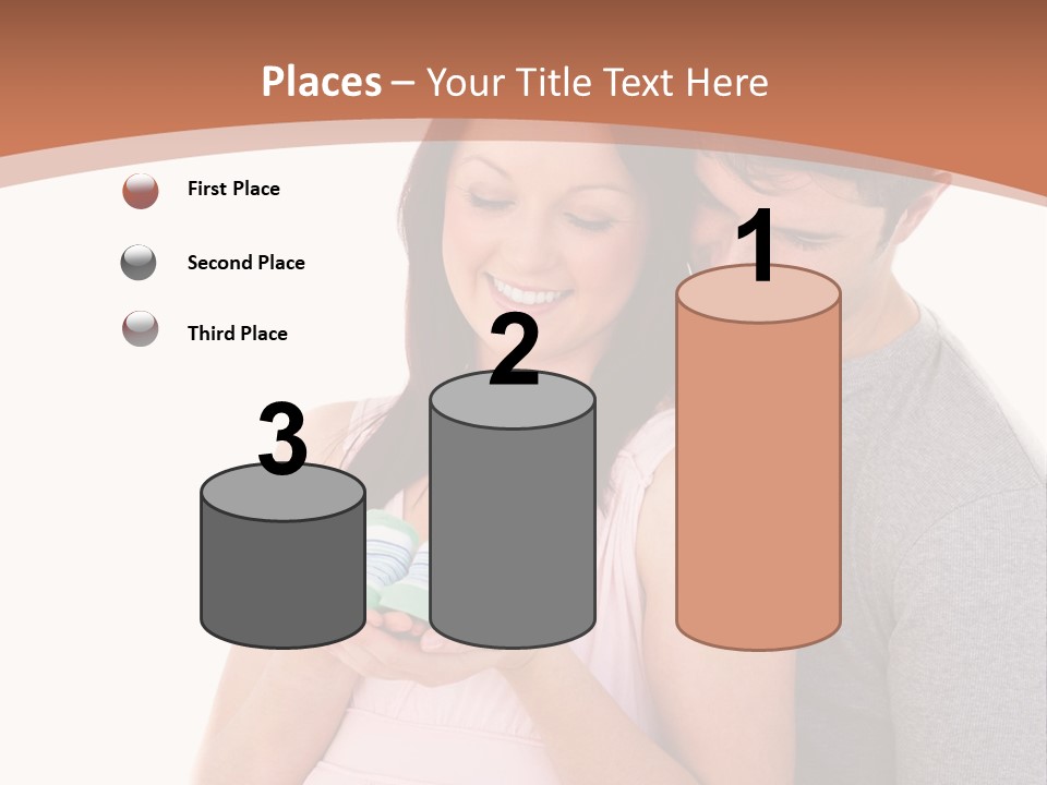 Nobody Seat Bicycle PowerPoint Template