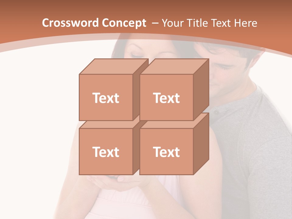 Nobody Seat Bicycle PowerPoint Template