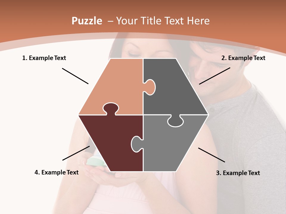Nobody Seat Bicycle PowerPoint Template