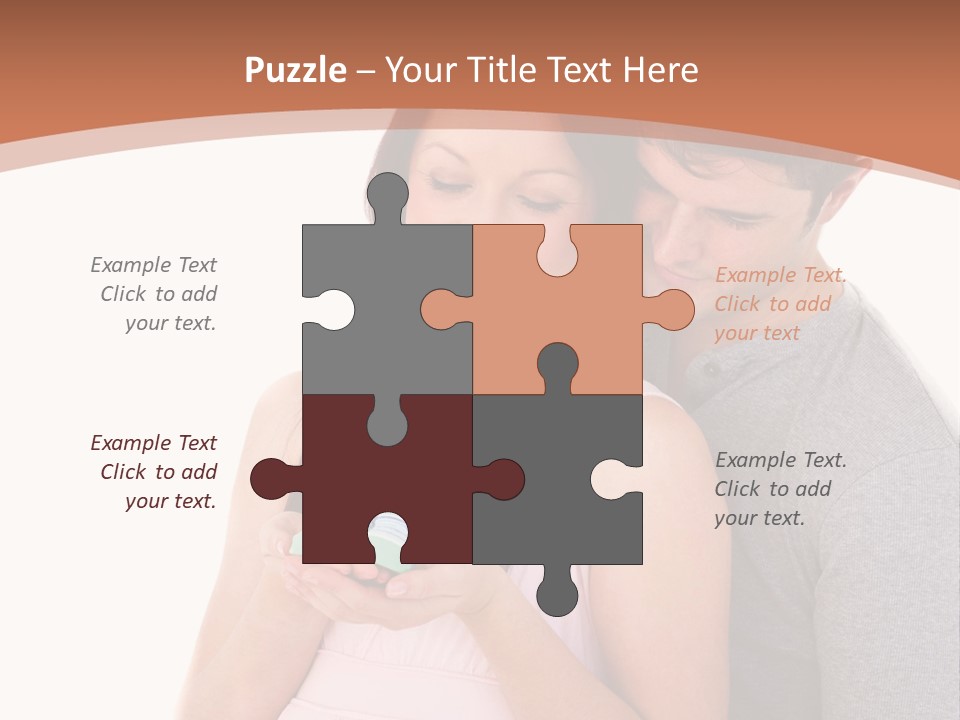 Nobody Seat Bicycle PowerPoint Template