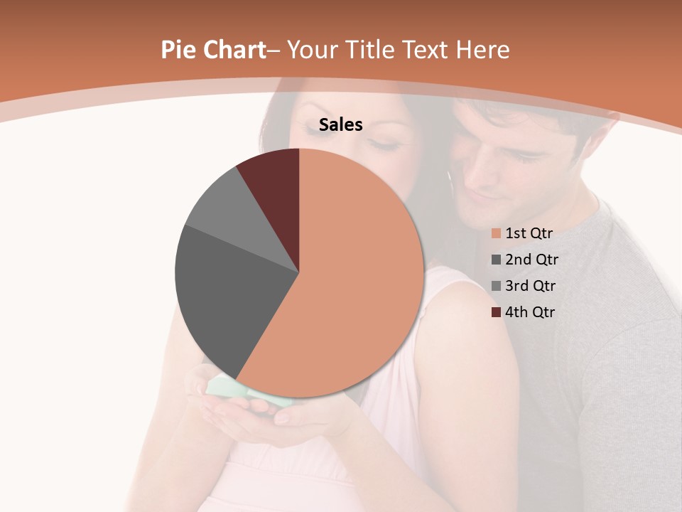 Nobody Seat Bicycle PowerPoint Template
