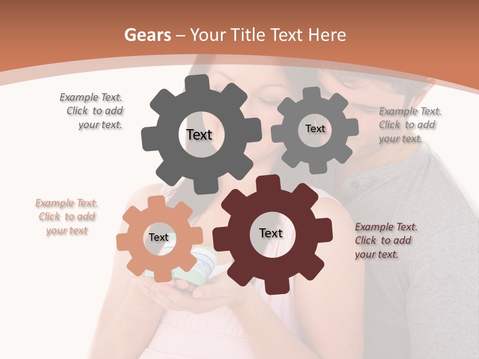 Nobody Seat Bicycle PowerPoint Template