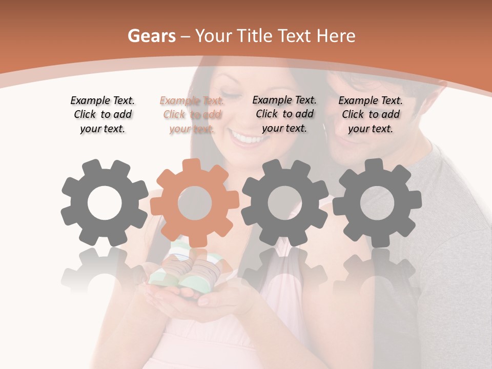 Nobody Seat Bicycle PowerPoint Template