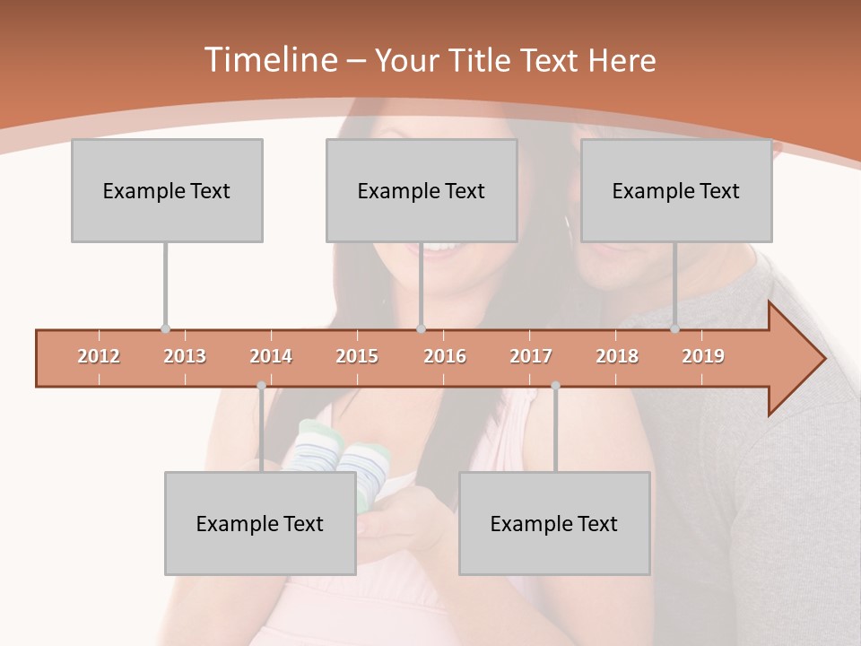 Nobody Seat Bicycle PowerPoint Template