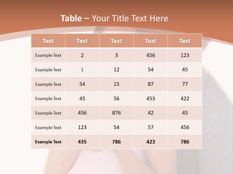 Nobody Seat Bicycle PowerPoint Template