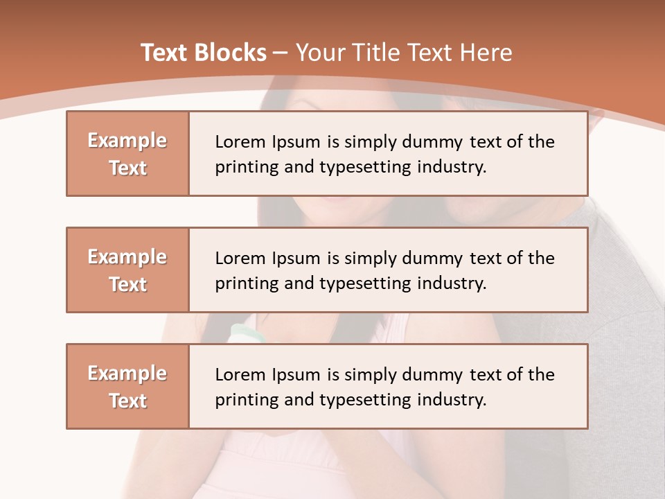 Nobody Seat Bicycle PowerPoint Template