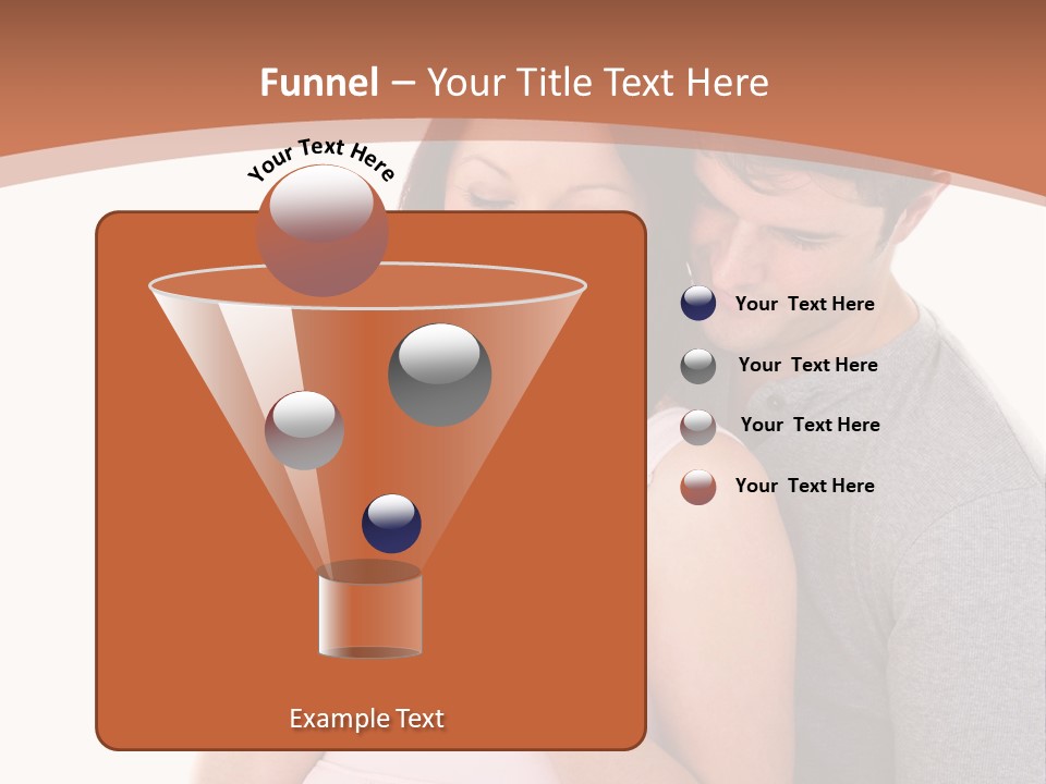 Nobody Seat Bicycle PowerPoint Template
