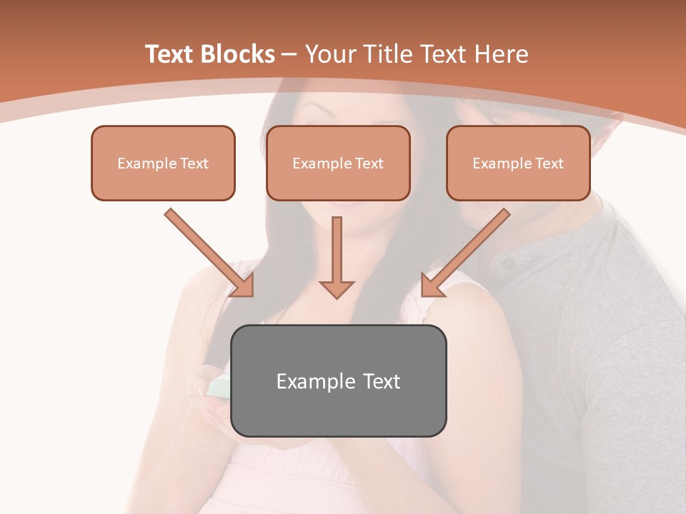 Nobody Seat Bicycle PowerPoint Template