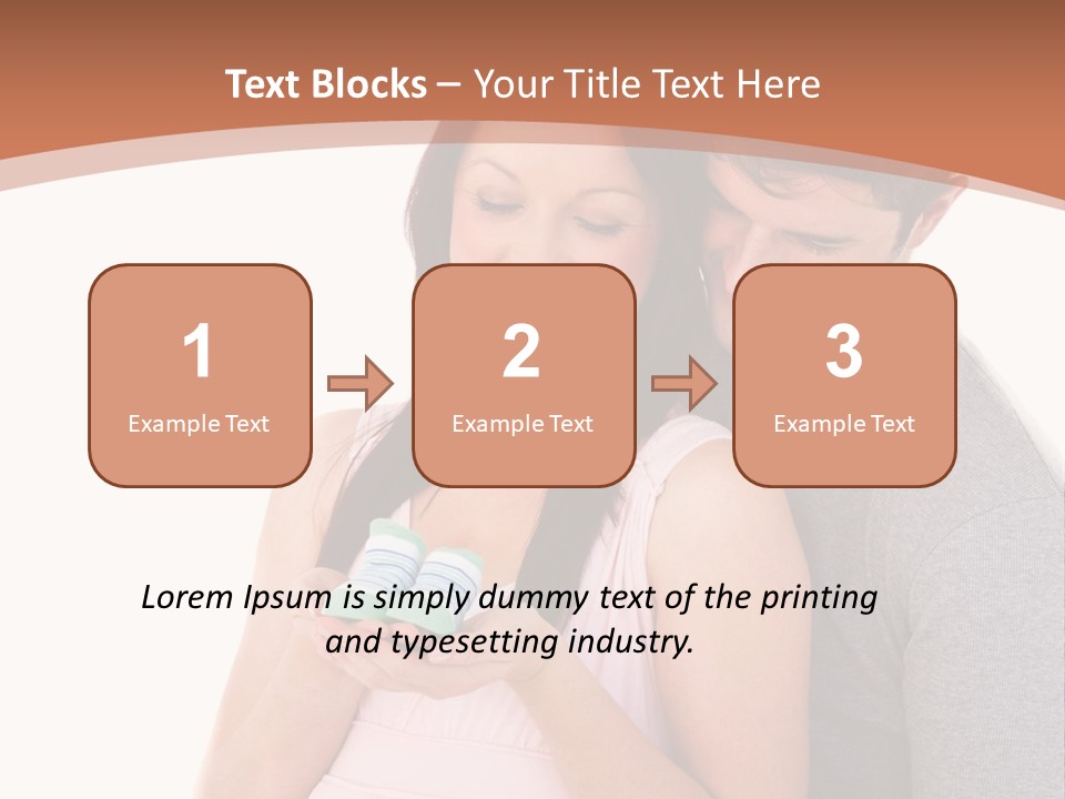 Nobody Seat Bicycle PowerPoint Template