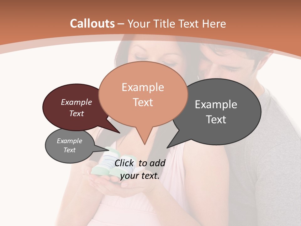 Nobody Seat Bicycle PowerPoint Template