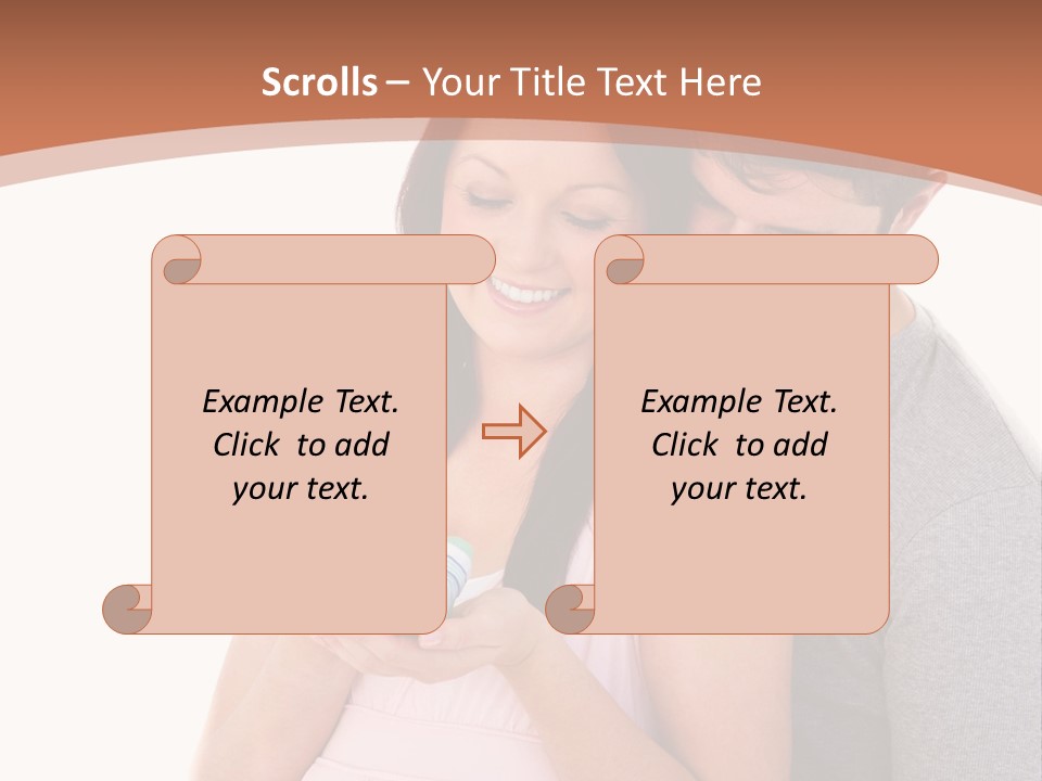 Nobody Seat Bicycle PowerPoint Template