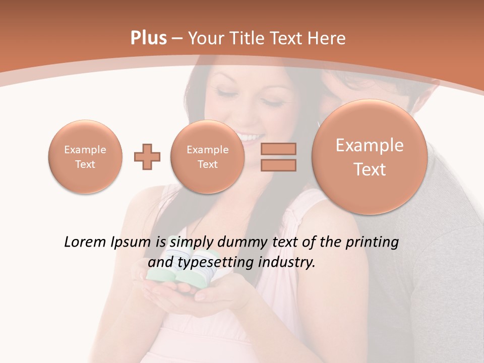 Nobody Seat Bicycle PowerPoint Template