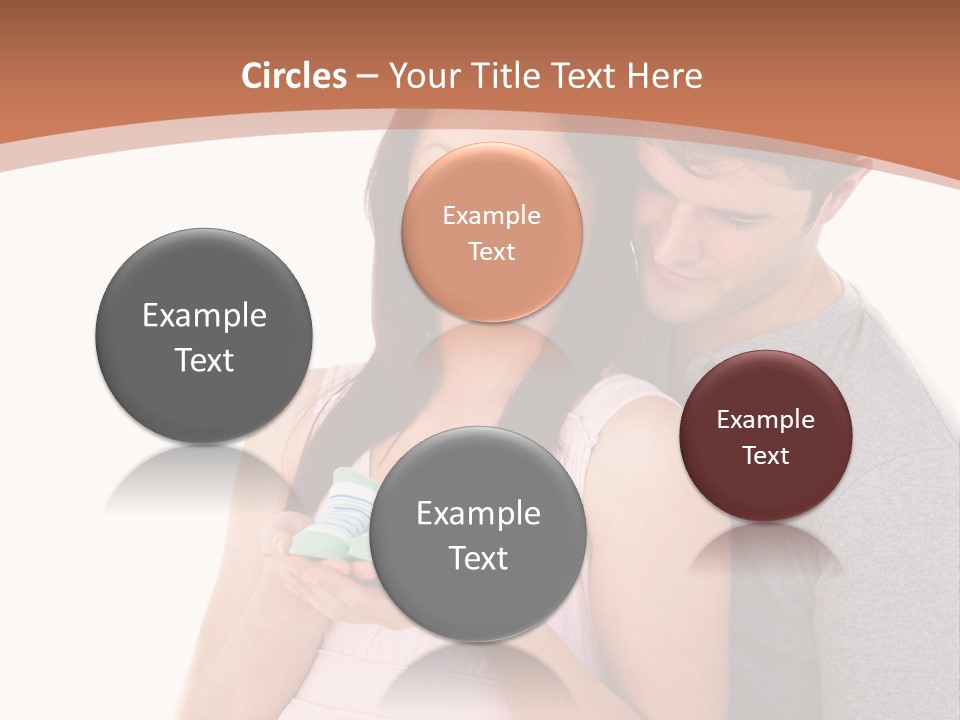 Nobody Seat Bicycle PowerPoint Template