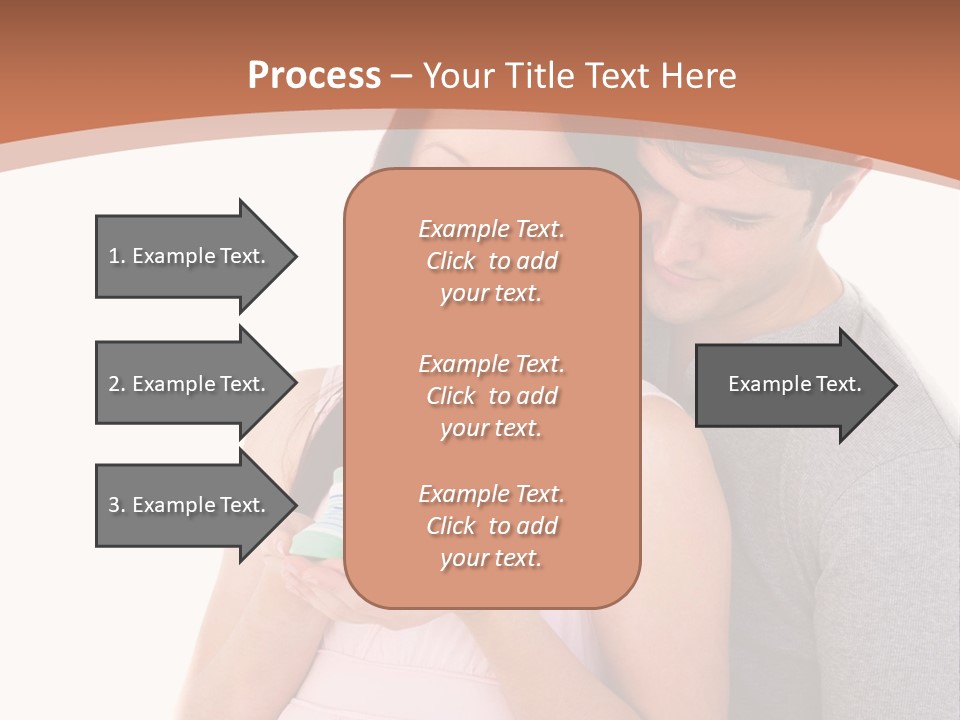 Nobody Seat Bicycle PowerPoint Template