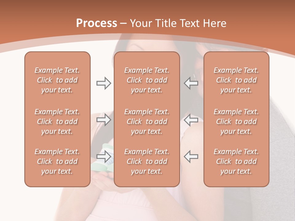 Nobody Seat Bicycle PowerPoint Template