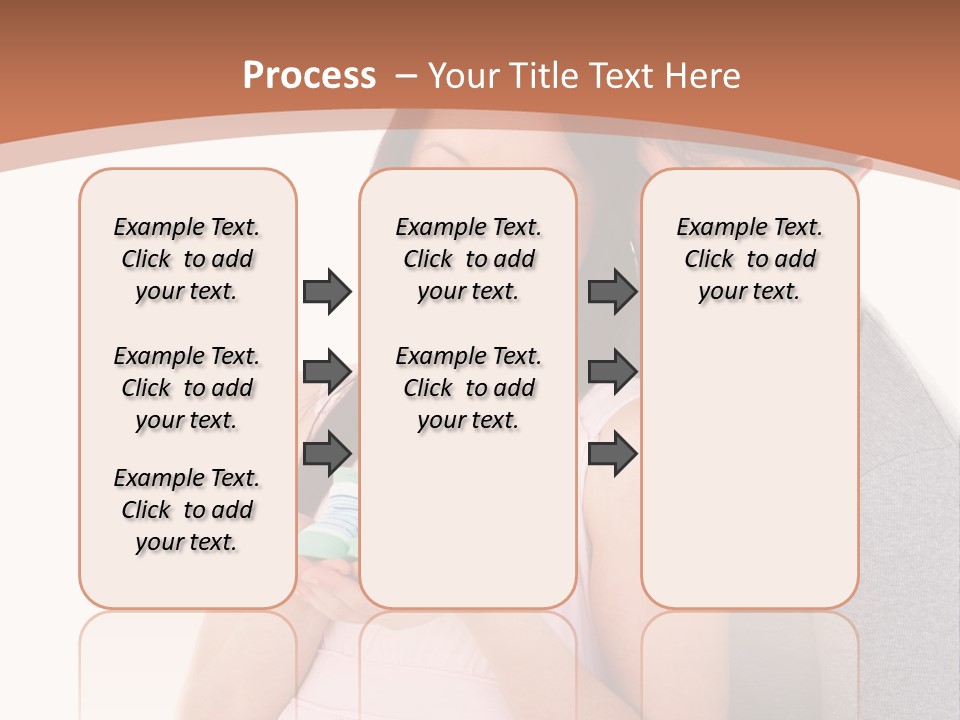 Nobody Seat Bicycle PowerPoint Template