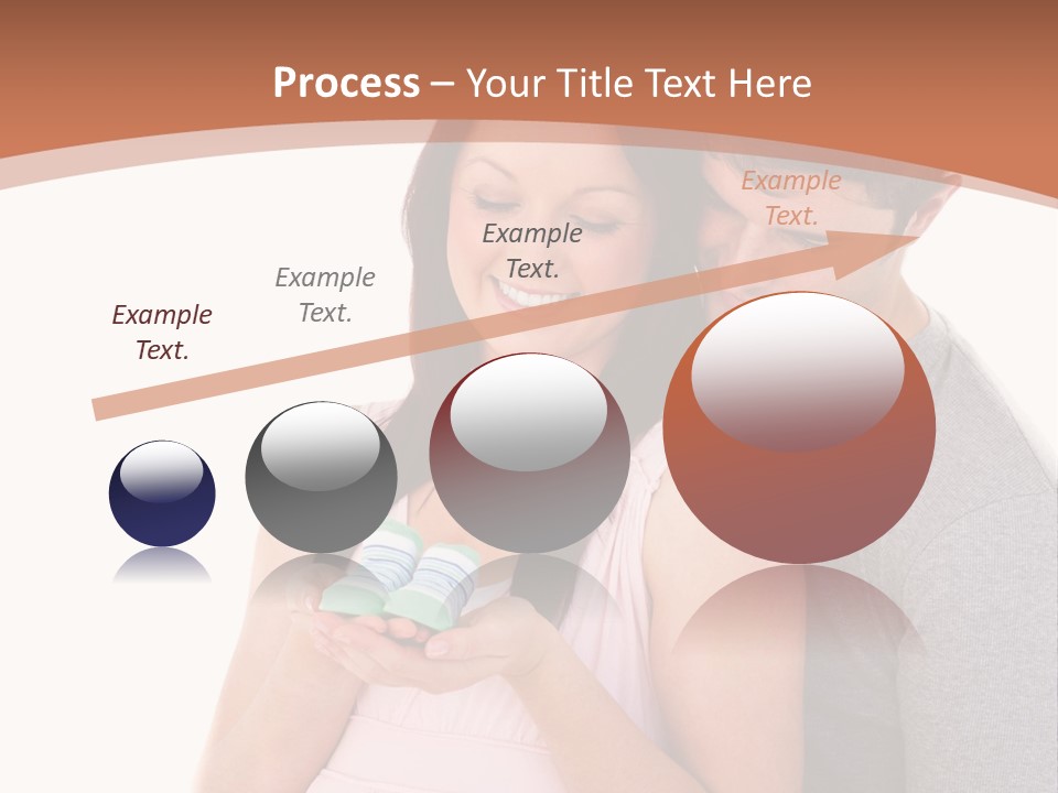Nobody Seat Bicycle PowerPoint Template