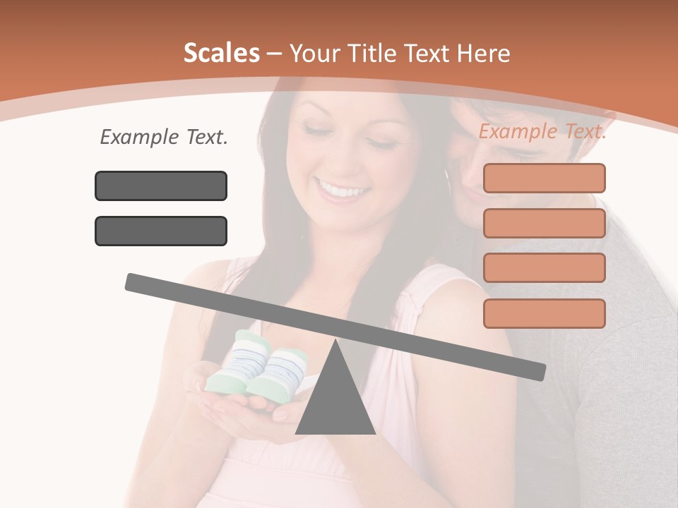 Nobody Seat Bicycle PowerPoint Template