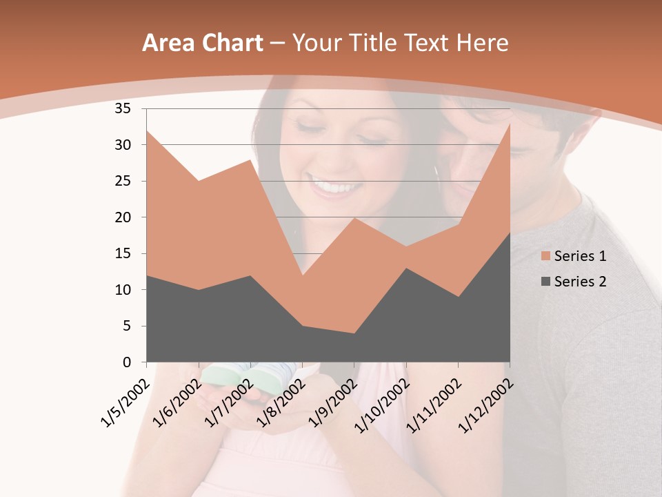 Nobody Seat Bicycle PowerPoint Template