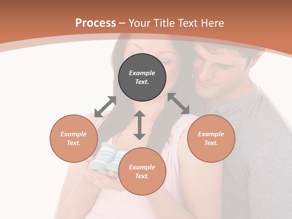 Nobody Seat Bicycle PowerPoint Template