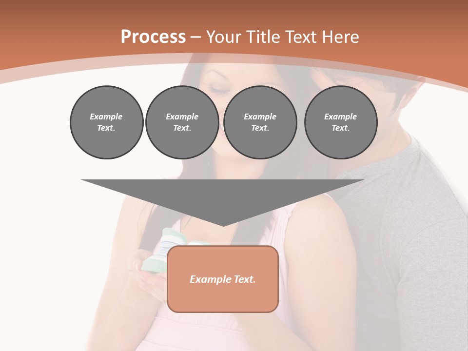 Nobody Seat Bicycle PowerPoint Template
