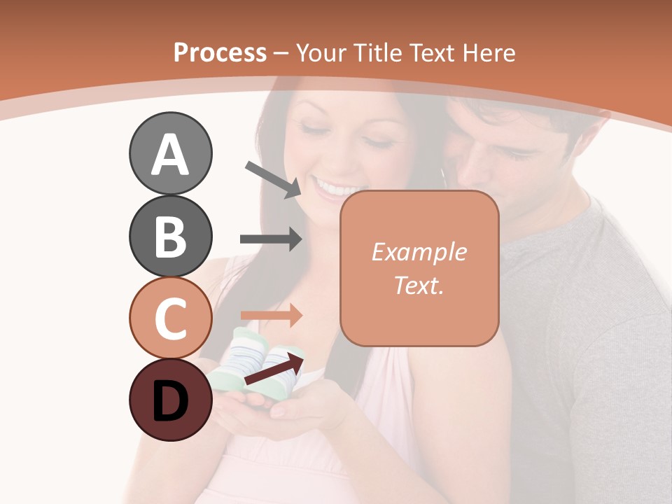 Nobody Seat Bicycle PowerPoint Template
