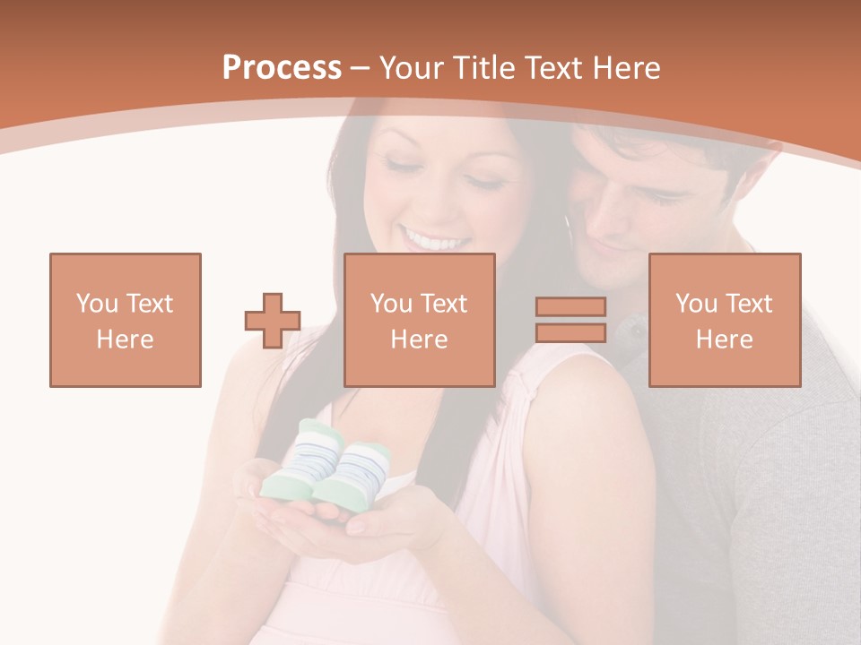 Nobody Seat Bicycle PowerPoint Template