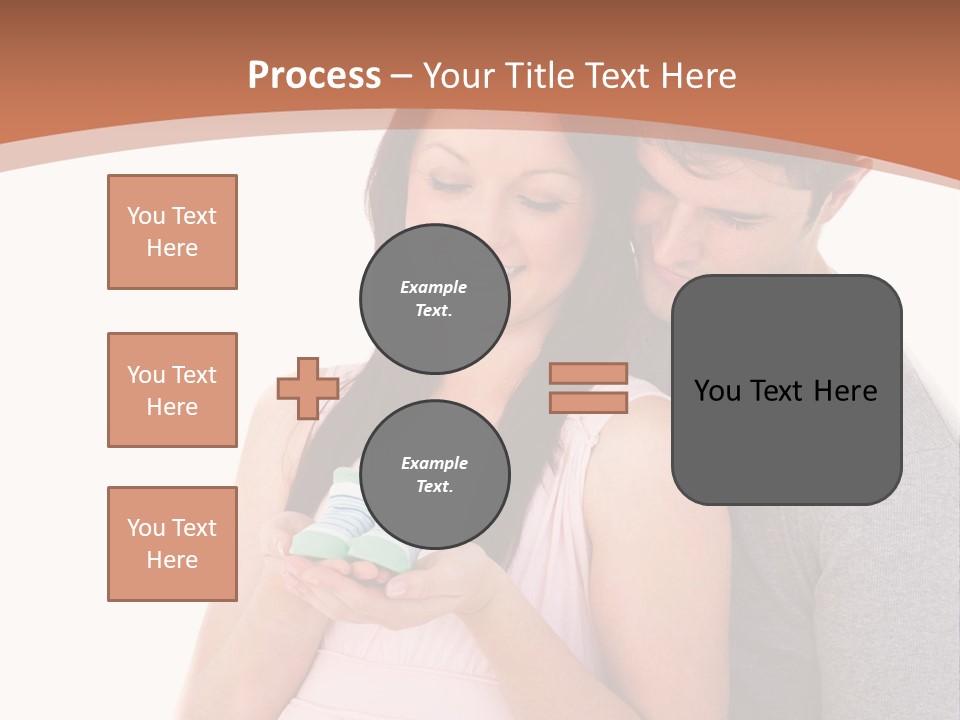 Nobody Seat Bicycle PowerPoint Template