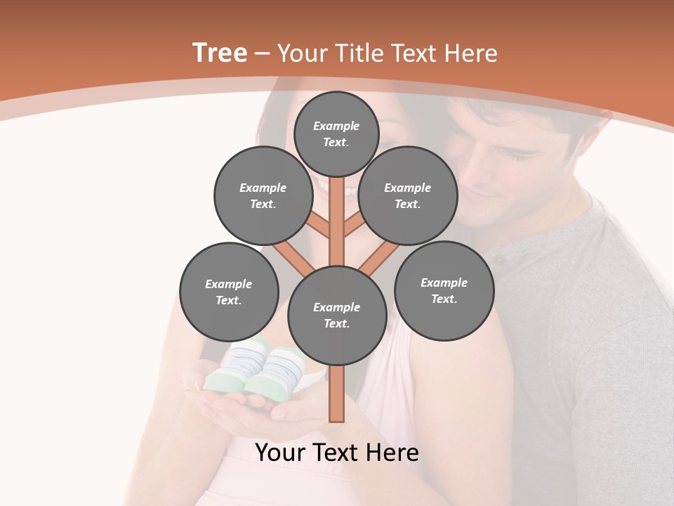 Nobody Seat Bicycle PowerPoint Template