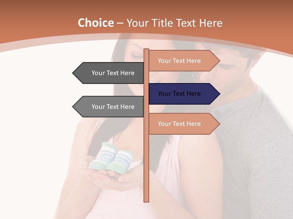 Nobody Seat Bicycle PowerPoint Template