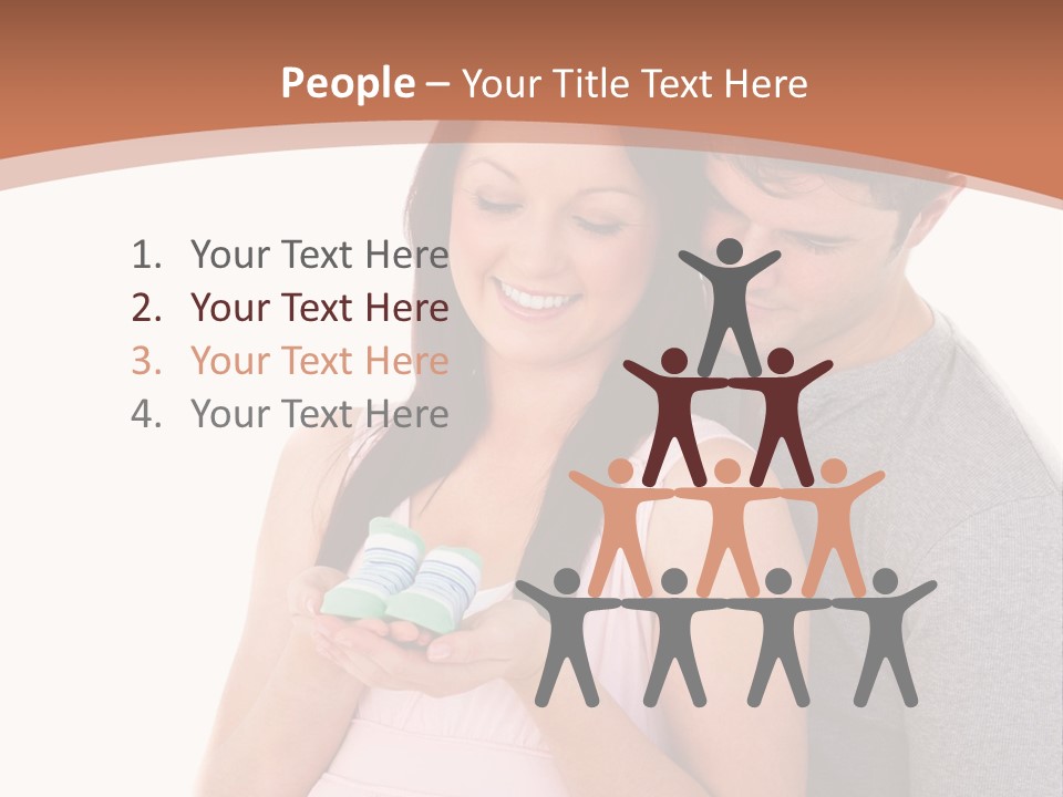 Nobody Seat Bicycle PowerPoint Template