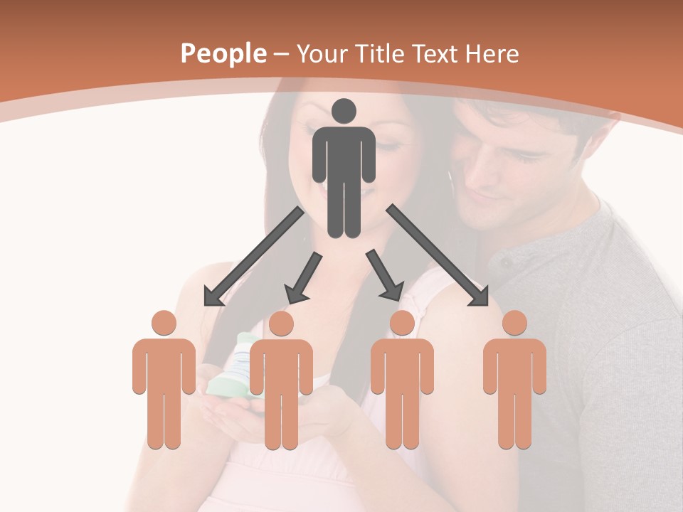 Nobody Seat Bicycle PowerPoint Template