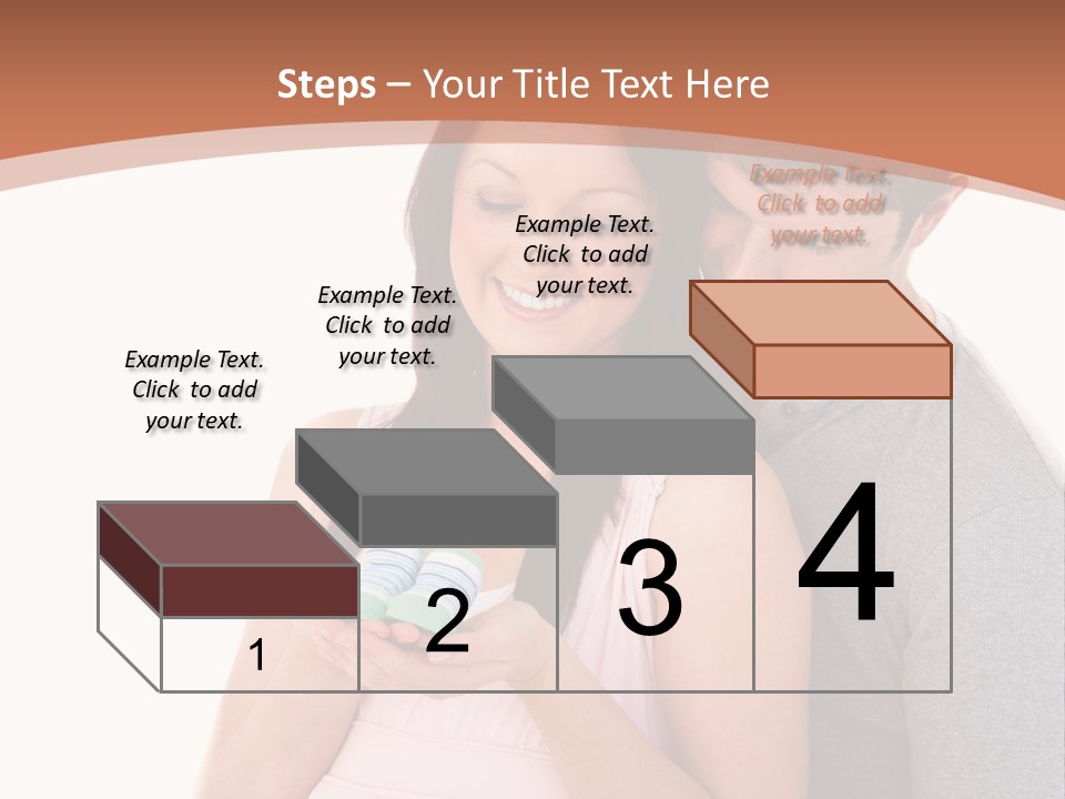 Nobody Seat Bicycle PowerPoint Template